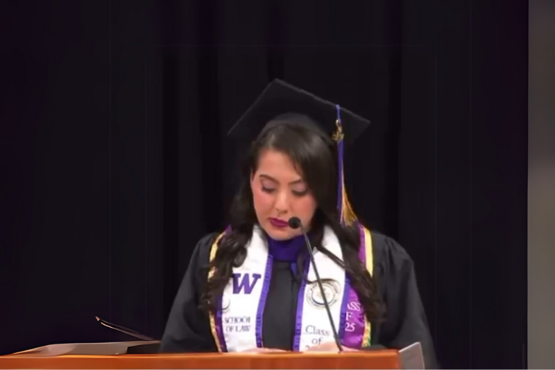 Brasileira se forma com honras na Universidade de Washington e se destaca em premiações acadêmicas